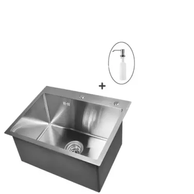 Sink set with dispenser Wisent W35848