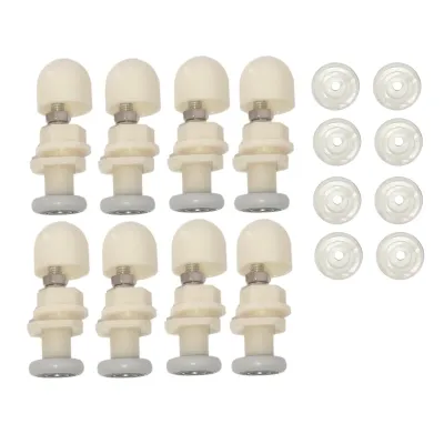 Ritentiņu komplekts dušas kabīnes durvīm, Ø 19 mm (8 gab.)