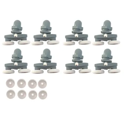 Dubulto ritentiņu komplekts dušas kabīnei ET007RF, Ø 22 mm (8 gab.)