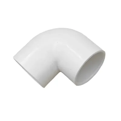 PVC cauruļu līkums 90° GF-201